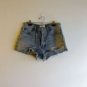 Agolde cutoff shorts 27